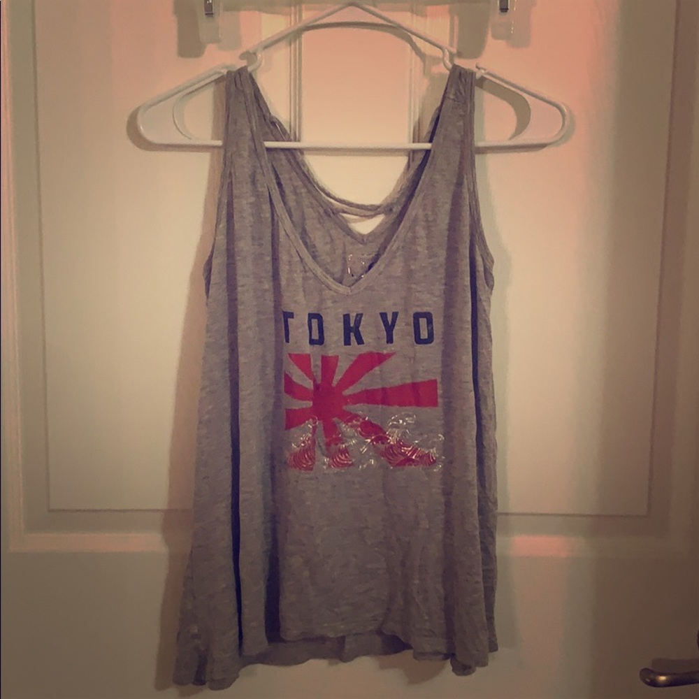 Gray Tokyo Tank Top